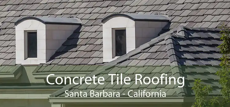Concrete Tile Roofing Santa Barbara - California